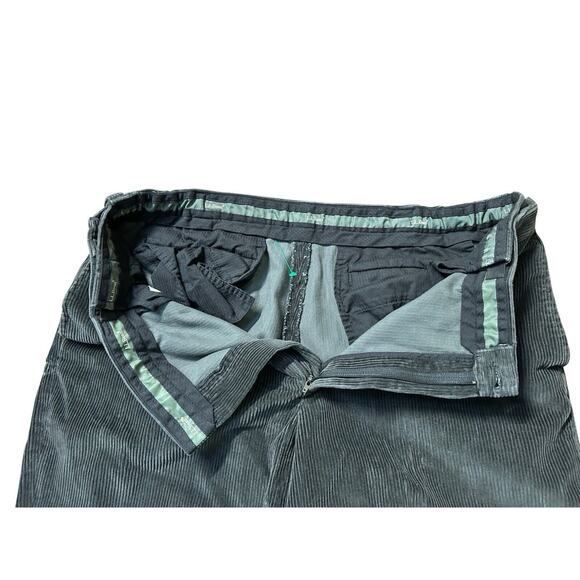 L.L. BEAN Corduroy Chino Pants Men's 40 x 30 Black Comfort Waist Preppy Holidays - Picture 2 of 11